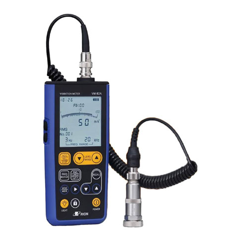 日本RION｜VM-82A工業振動計